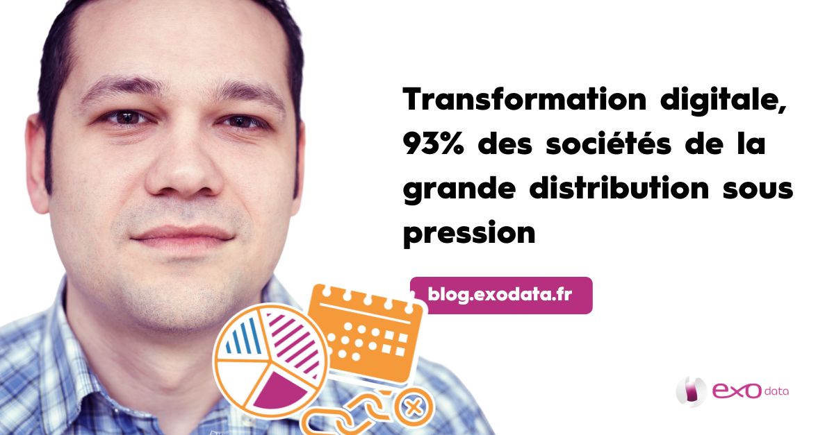 Transformation digitale, 93% des sociétés de la grande distribution sous pression